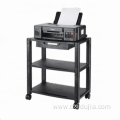 Extra wide size plastic printer cart